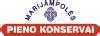 UAB Marijampolės pieno konservai pastatas ir logotipas