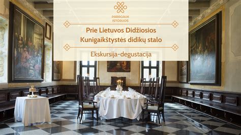 Lietuvos Didžiosios Kunigaikštystės kulinarinio paveldo iliustracija