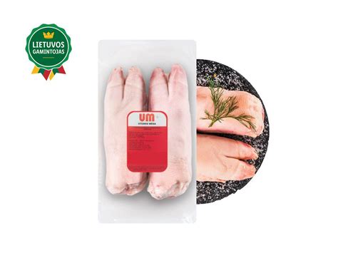 Apskrudusios kiaulių kojos