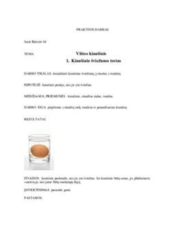 Kiaušinio šviežumo patikrinimo būdai