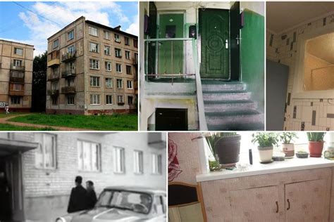 Sovietinių apvalių namų planas ir vaizdas iš oro
