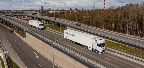 Logistikos maršruto schema su temperatūros kontrolės punktais