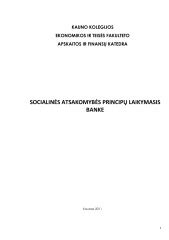 Socialinės atsakomybės principų schema
