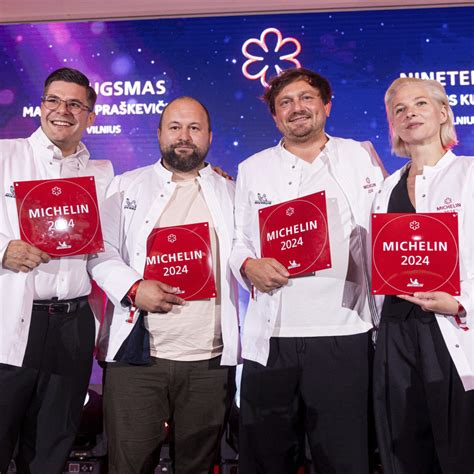 Michelin žvaigždutėmis įvertinti Lietuvos restoranai