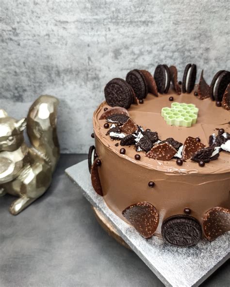 Šokoladinis tortas su granatų papuošimu