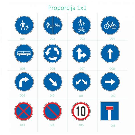 Pietų Korėjos kelio ženklai