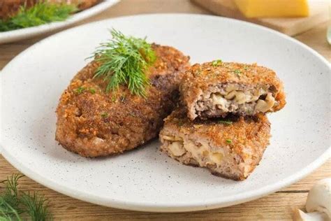 Ingredientų sąrašas kotletams su grybais