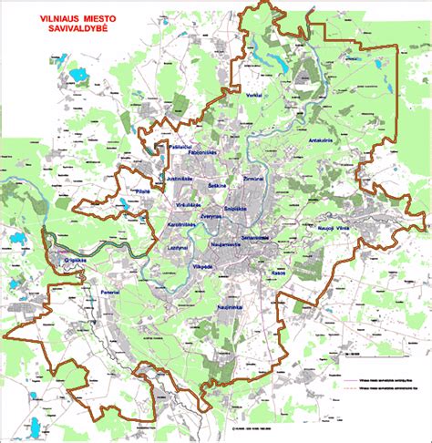 Vilniaus miesto, Antano Gelgaudo gatvės žemėlapis