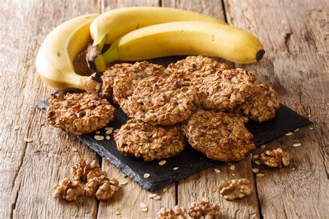 Bananiniai sausainiai su riešutais