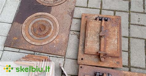 Molinės duonos kepimo krosnies dalys