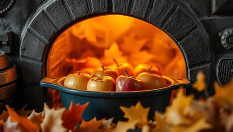 Keptų obuolių kepimo temperatūros ir laiko gairės