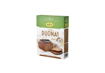 Skirtingų miltų mišiniai duonai be glitimo