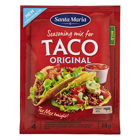 Santa Maria Taco prieskonių mišinio pakuotė