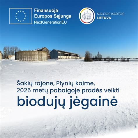 Biodujų jėgainės įrenginys Krekenavos agrofirmoje