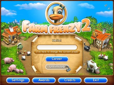 Farm Frenzy 2 žaidimo ekranas