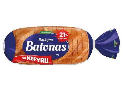 Klasikinis keptas batonas su cukrumi