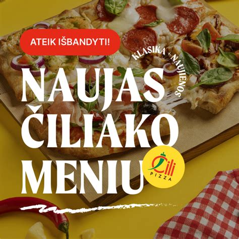 Įvairių Čili Pizza picų asortimentas