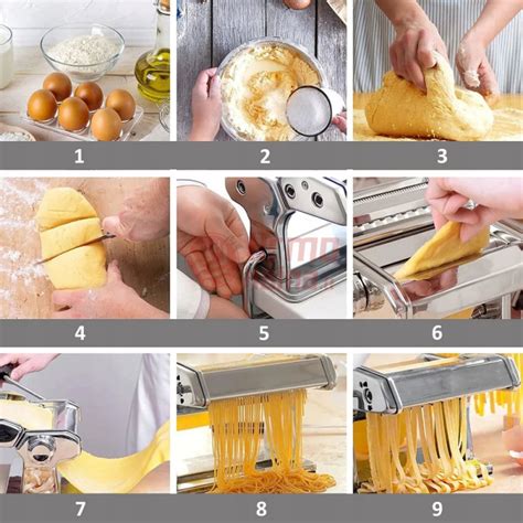 Naminių makaronų gaminimo procesas