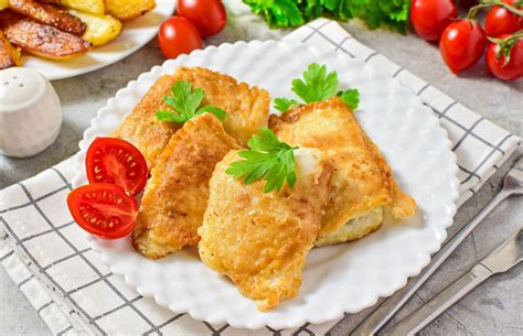 Įvairių rūšių žuvys, tinkamos kepti tešloje