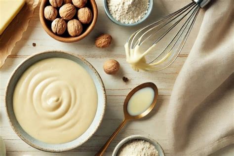 Ingredientai klasikiniam bešamelio padažui