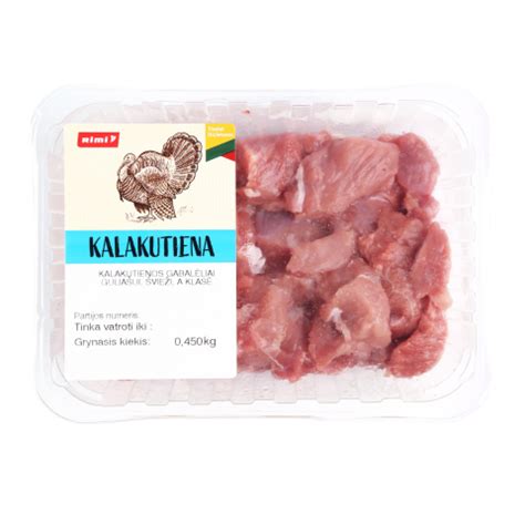 Šviežia malta kalakutiena