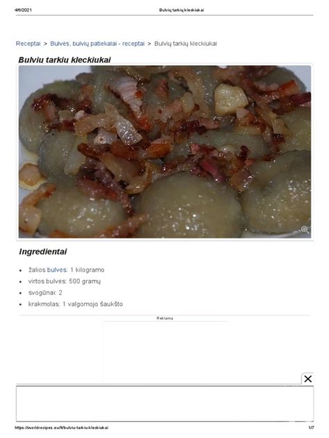 Bulvių tarkių nusunkimas per audinį