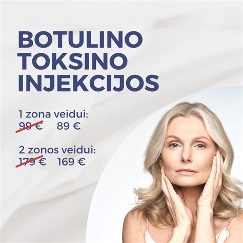 Botulino toksino injekcijos schemos