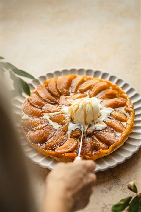 Apverstas obuolių pyragas Tarte Tatin