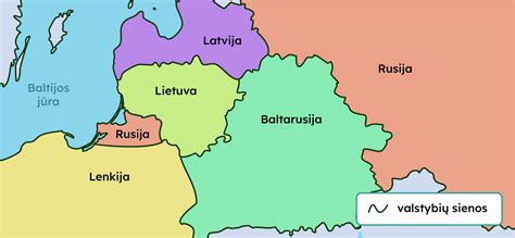 Lietuvos ir Baltijos šalių kulinarinių tradicijų žemėlapis