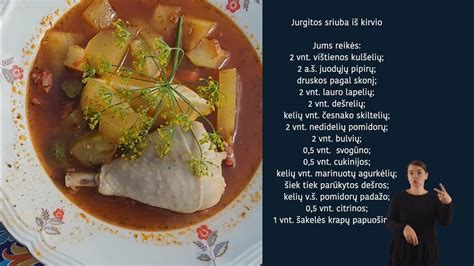 Kirvio sriuba - virimas iš nieko