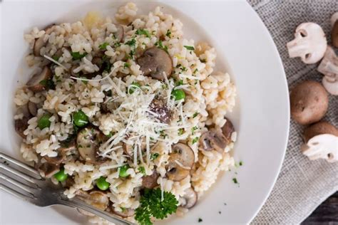Itališkas risotto su grybais