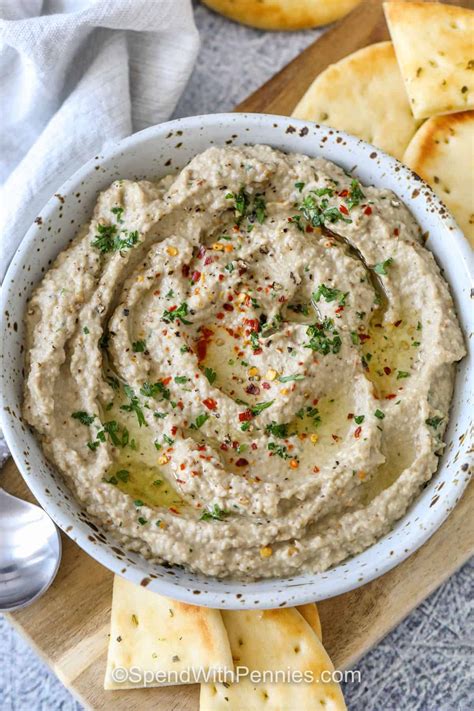 Šviežias hummus su pita duona