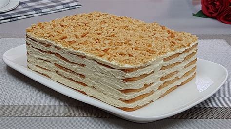 Tinginių Napoleono torto sluoksniai