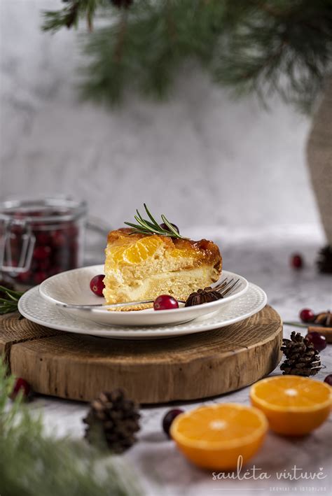 Ingredientai varškės pyragui su mandarinais