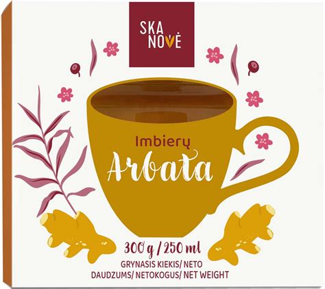 Imbiero arbata kosuliui malšinti
