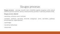Rauginimo proceso etapai