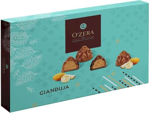 Gianduja kremo ir saldainių pavyzdžiai