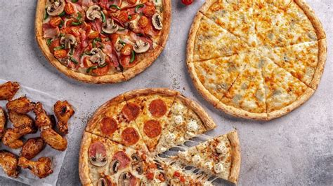 Įvairūs Dodo Pizza užkandžiai