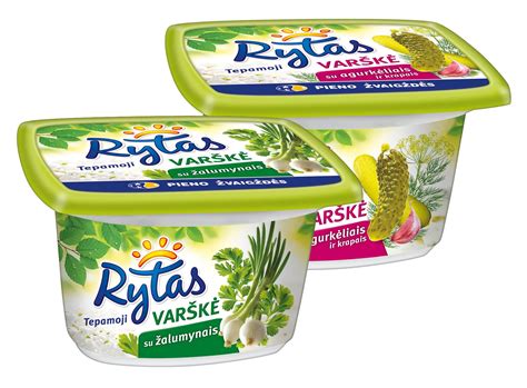 Įvairių rūšių varškė