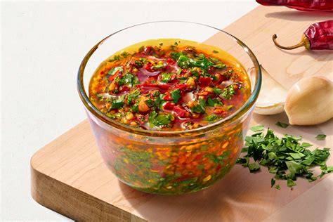 Chimichurri padažo ingredientai