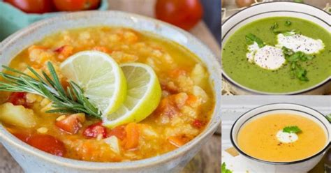 Lėkštė sveikos daržovių sriubos pietums