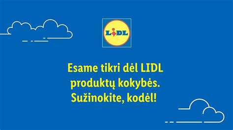 Lidl produktų pavyzdžiai recepte naudojamų ingredientų iliustracijai