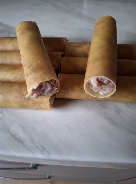 Kristinos ruošiami cannelloni makaronai su mėsos įdaru