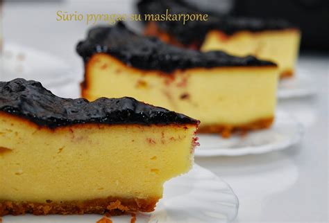 Kreminis varškės pyragas su maskarpone