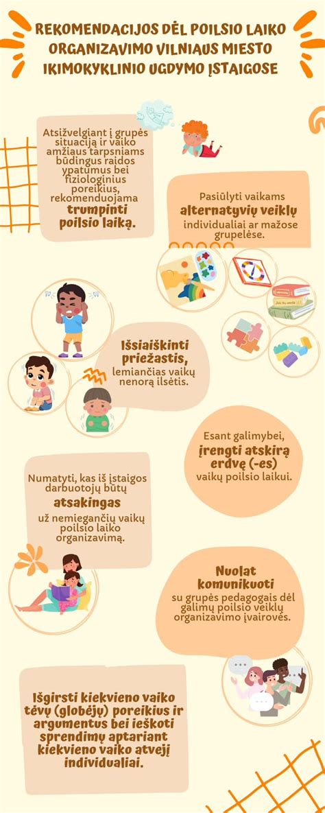 Marinavimo laiko rekomendacijos infografika