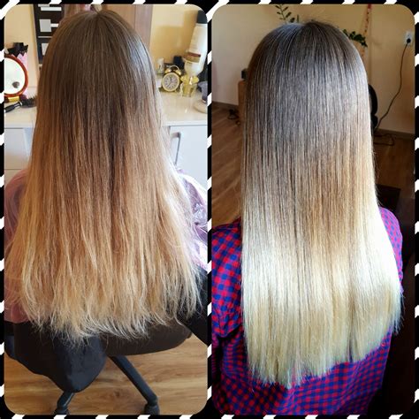 Nuotrauka su sveikais ir blizgančiais plaukais