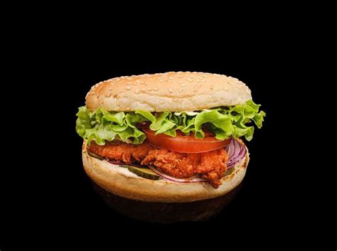Burgerio, kebabo ir traškios vištienos rinkinio nuotrauka