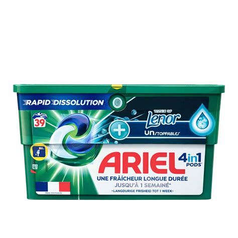 Logotipai Ariel ir Lenor