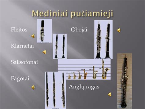 Mediniai pučiamieji instrumentai