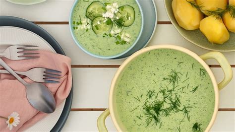 Šaltų sriubų įvairovė ir ingredientai